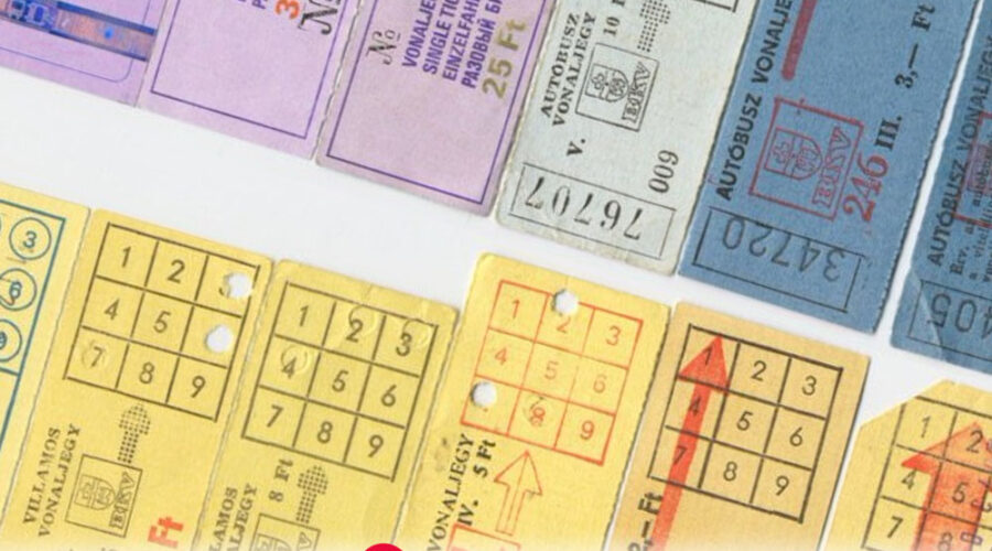 Vasúti jegyek, Bérletek, tömegközlekedési biléták gyűjtészete