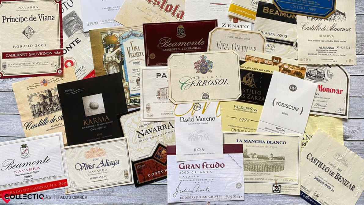 Gyűjtési Kategóriák - Fedezd fel a ritkaságok világát! 54 italosuveg cimkek