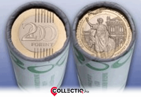 Új Kétszáz forintos születik - 200 éves a Magyar Tudományos Akadémia (MTA) 2025 1 200 forint ketszaz ft mta magyar tudomanyos akademia 2025 emlekerme